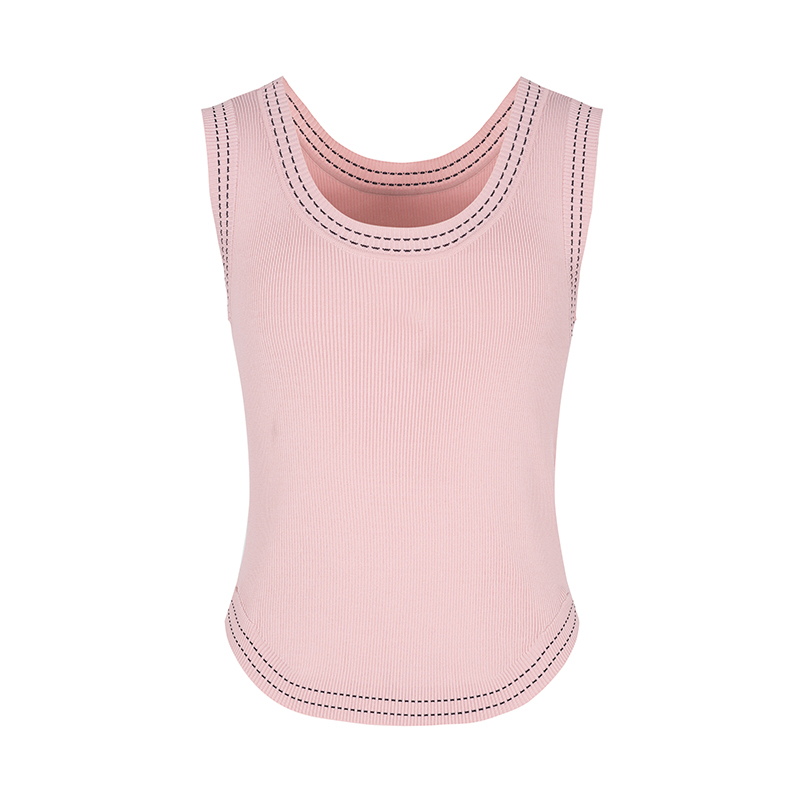 商场同款新品植物纤维针织织背心N157A33206