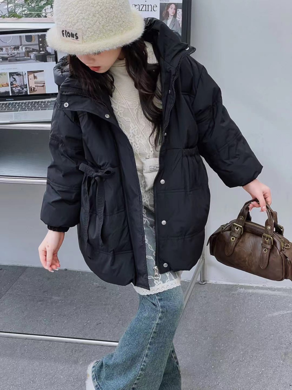 【源头厂家-羽绒服】新国标儿童绒服童装冬款保暖冬季外套8627
