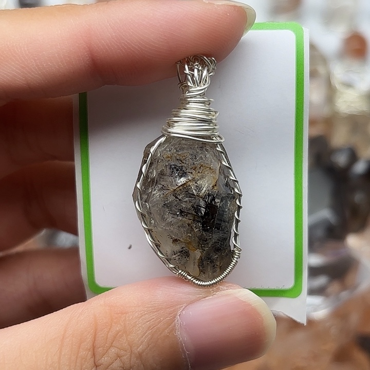 颈饰水晶未镶嵌闪灵钻39mm+