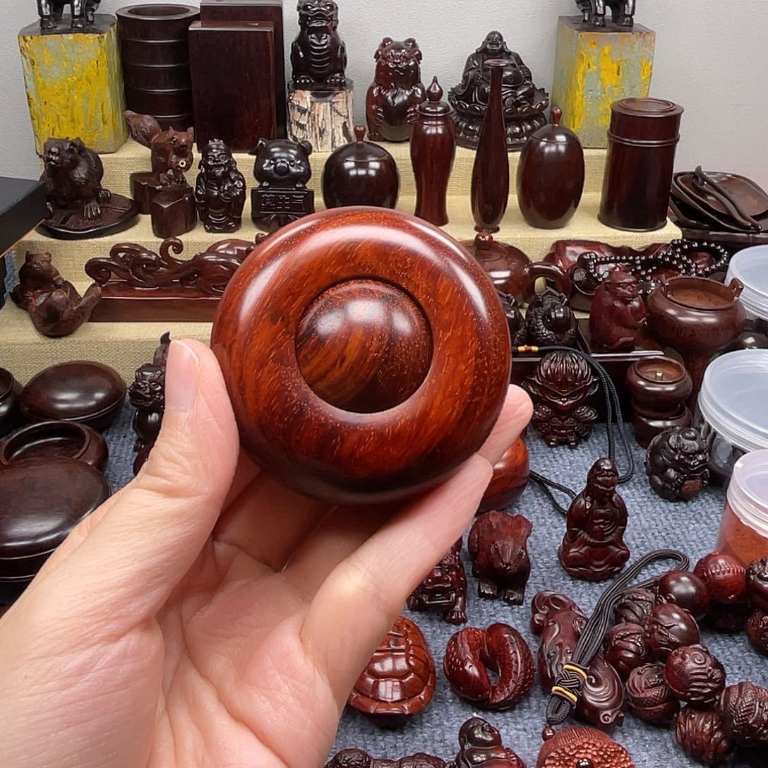 星***陨檀香紫檀（小叶紫檀）时来运转大