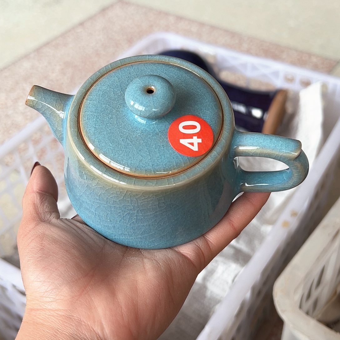 摆件郑家钧窑摆件微