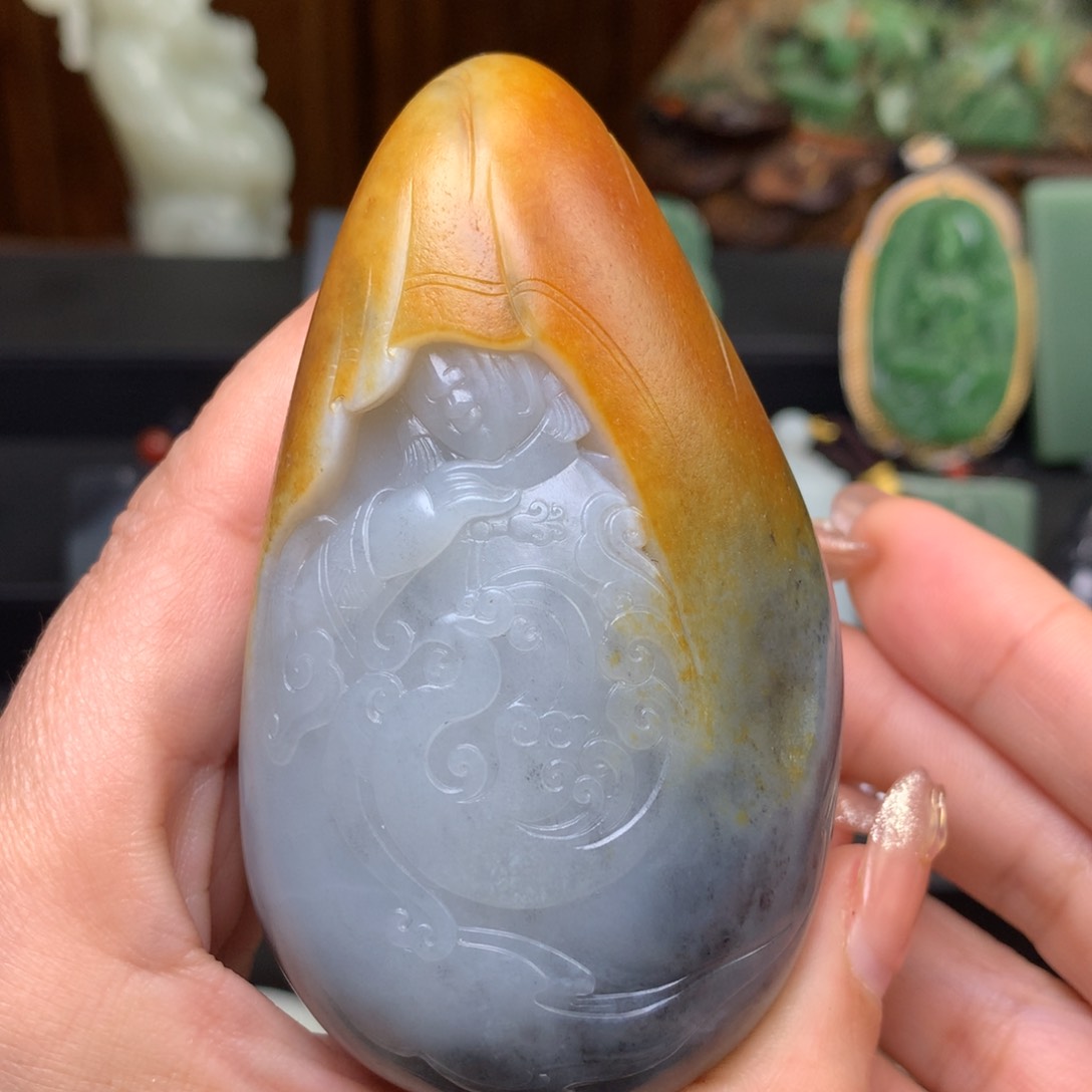 和田玉摆件未镶嵌