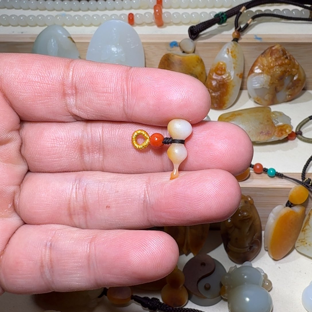 和田玉颈饰未镶嵌?*?