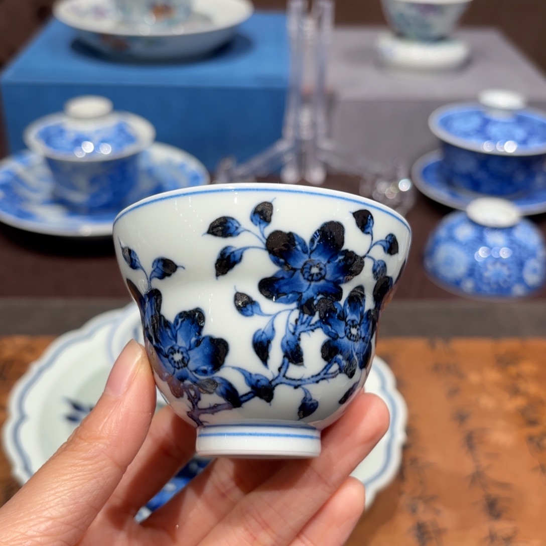 瓷片景德镇纯手工手绘