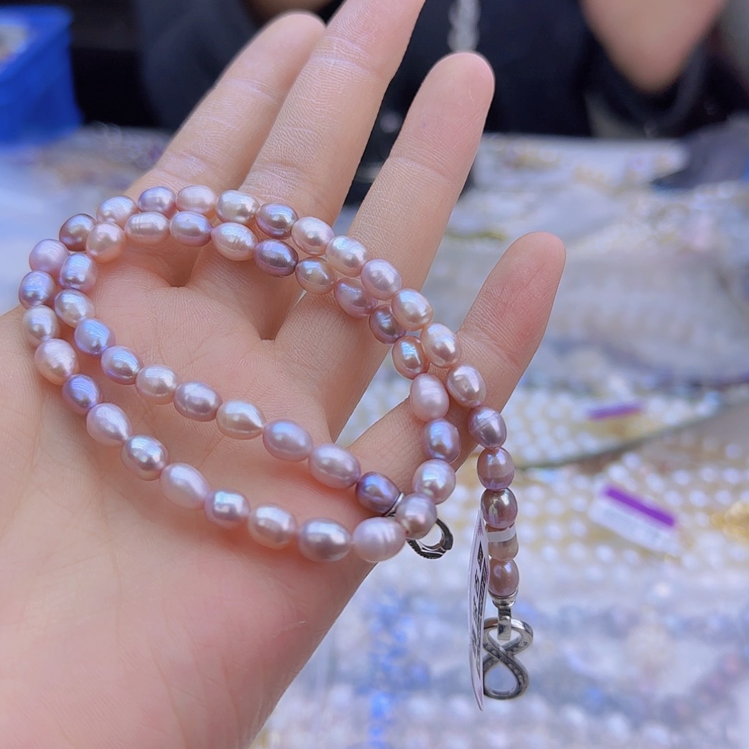 未镶嵌项链定制多样性发货发其一728淡水珍珠