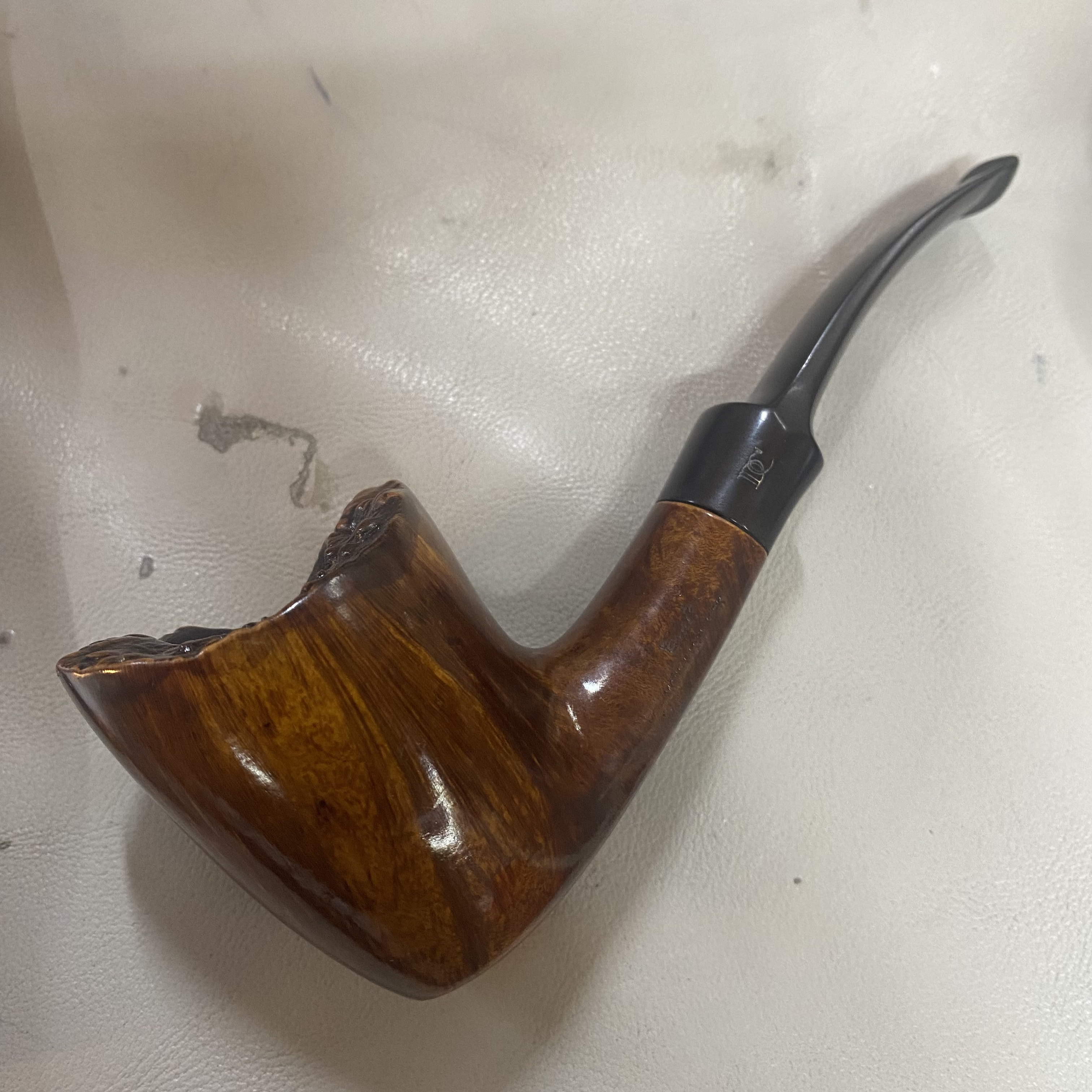 丹麦DC石楠木烟斗老斗有瑕放漏