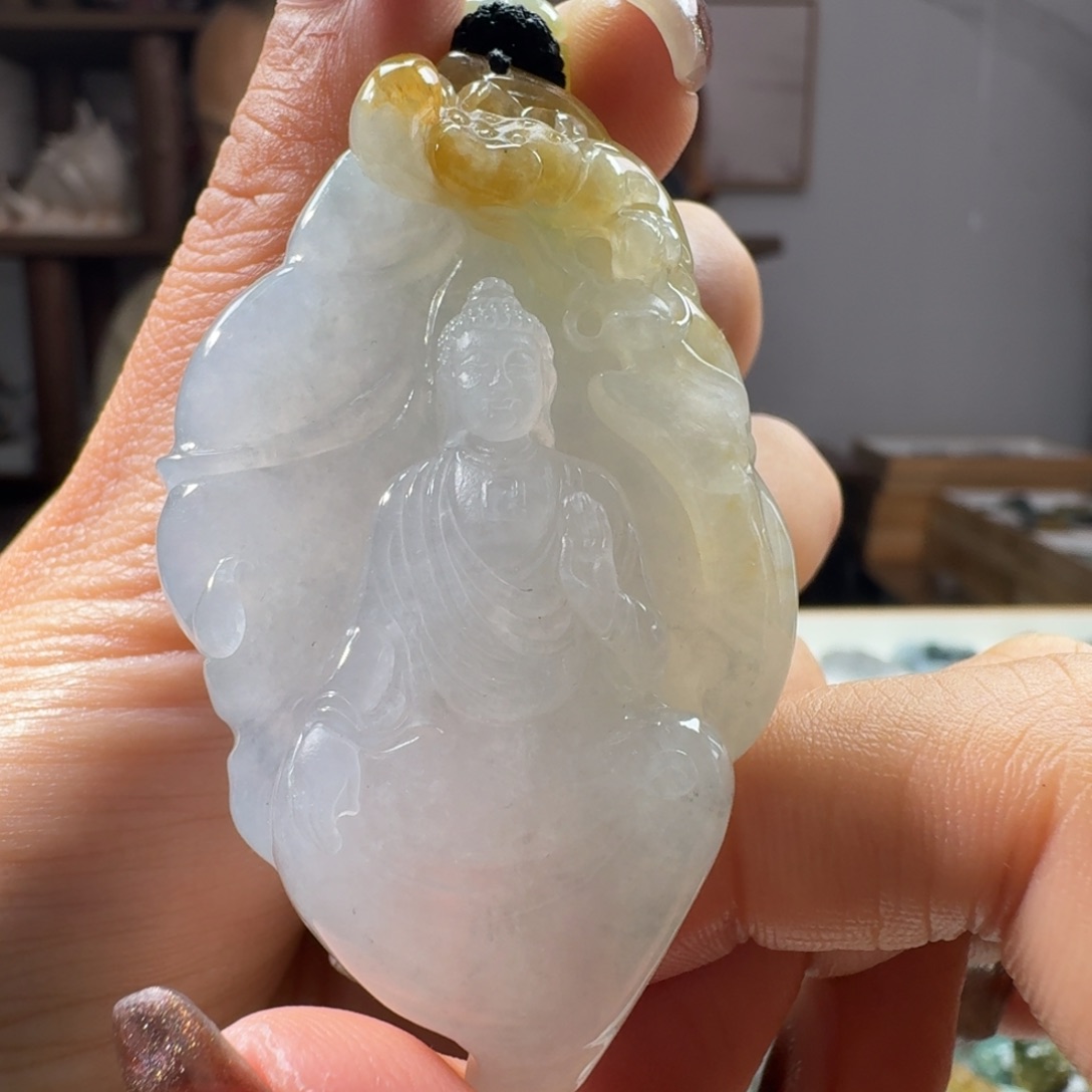 定制翡翠未镶嵌阿迷