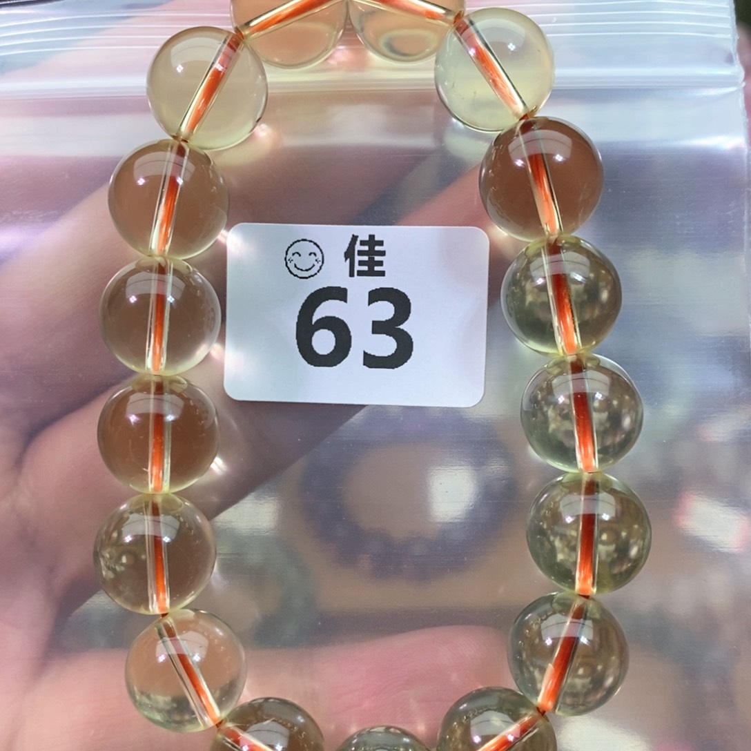 水晶手链未镶嵌梨*多样性发一