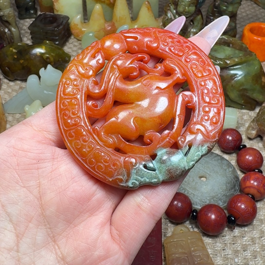 白玉菩提吊坠挂件