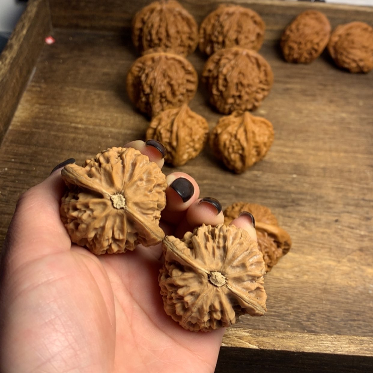 【闪购商品】文玩核桃吊坠一*宫灯