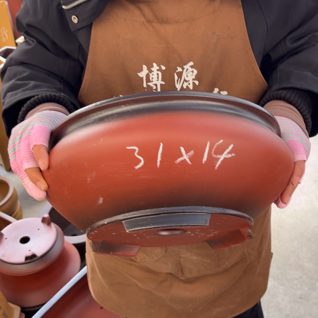 紫砂花盆盆景艺术