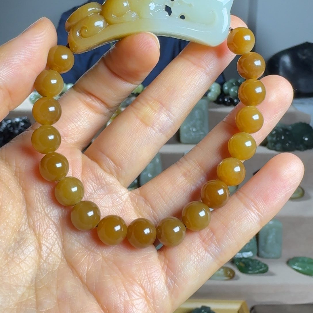 和田玉颈饰未镶嵌