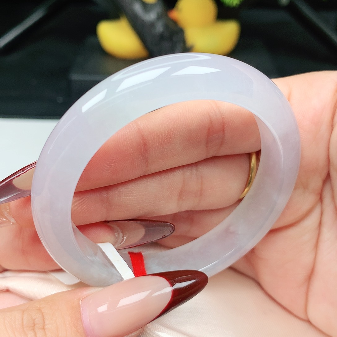 未镶嵌手镯翡翠53圈口