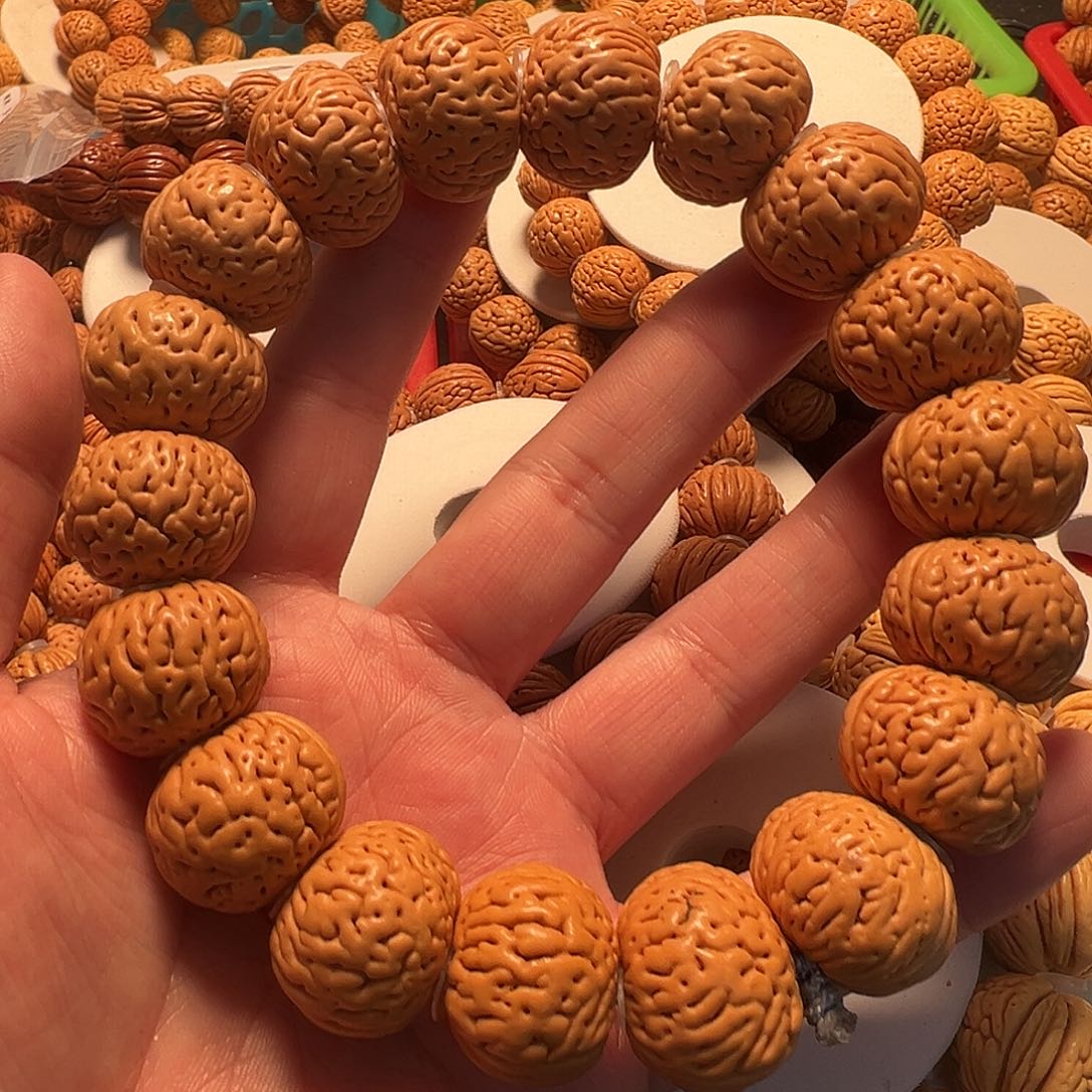 手串桃核磨盘手持