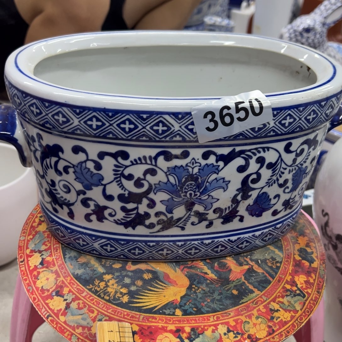 瓷片微瑕青花瓷器工艺难得