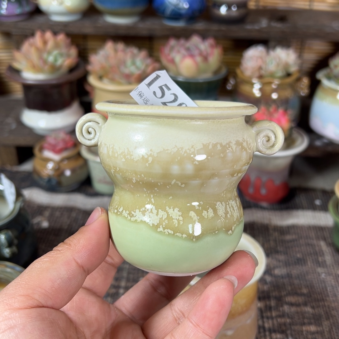 陶瓷景德镇手工花盆