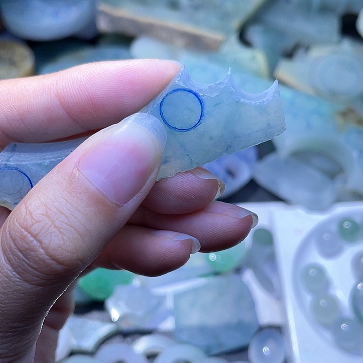 定制翡翠未镶嵌甜*儿翡翠