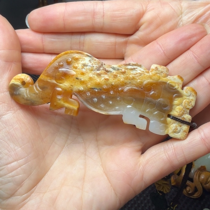 岁***月古玉老玉收藏珍品挂件