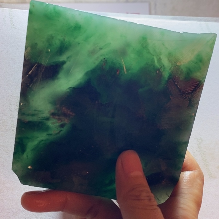 玉***仔定制石英质玉（非洲翠）