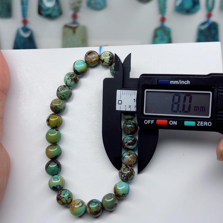 绿松石手串未镶嵌