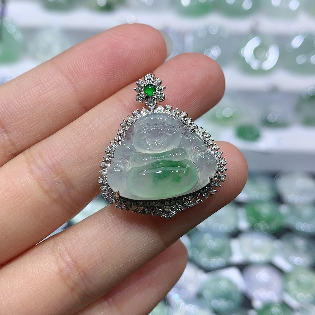 翡翠吊坠(不含链)未镶嵌