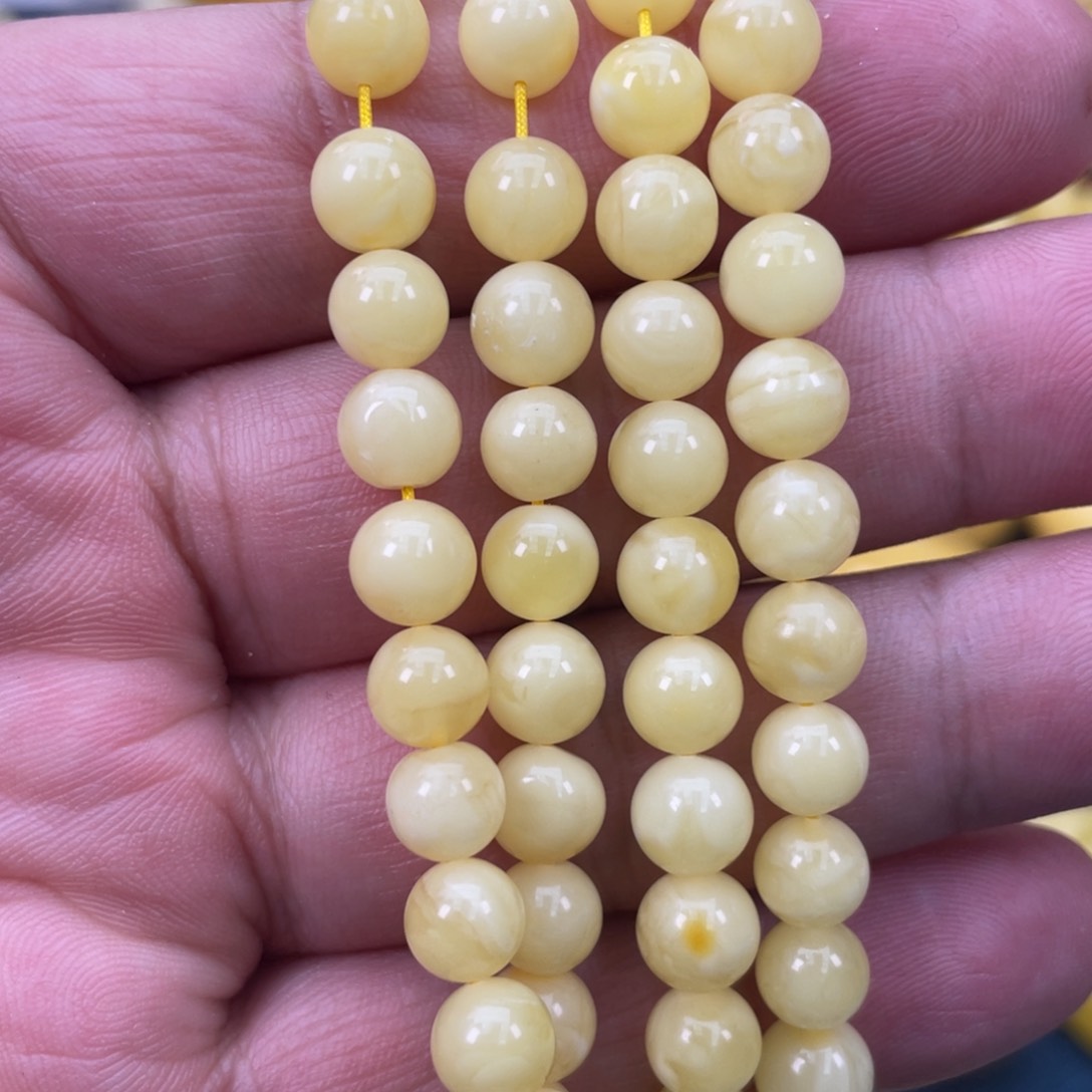 琥珀裸石未镶嵌琥珀蜜蜡