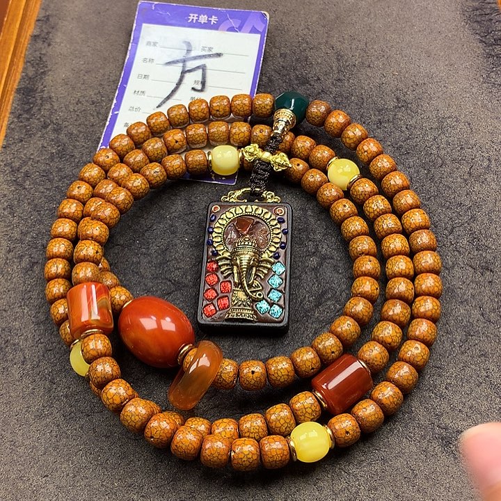 星月菩提吊坠脖挂