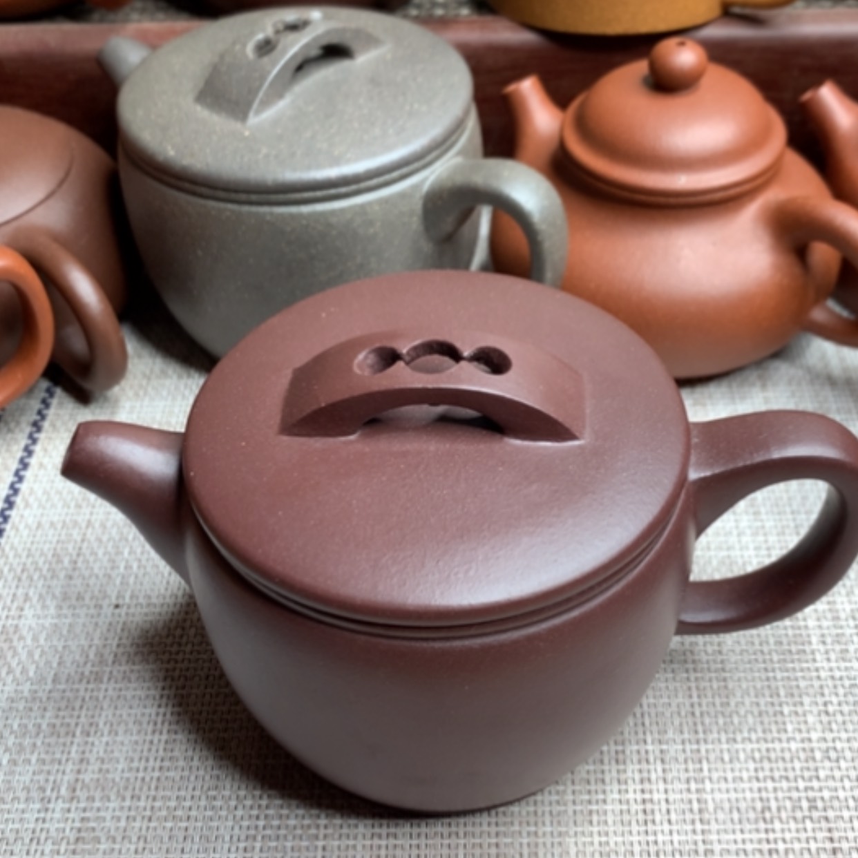 【闪购商品】紫砂茶壶300CC微瑕紫砂壶