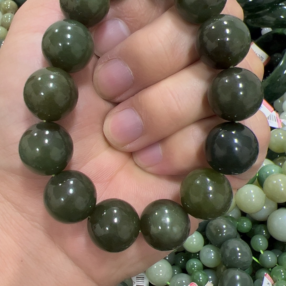 和田玉手链未镶嵌