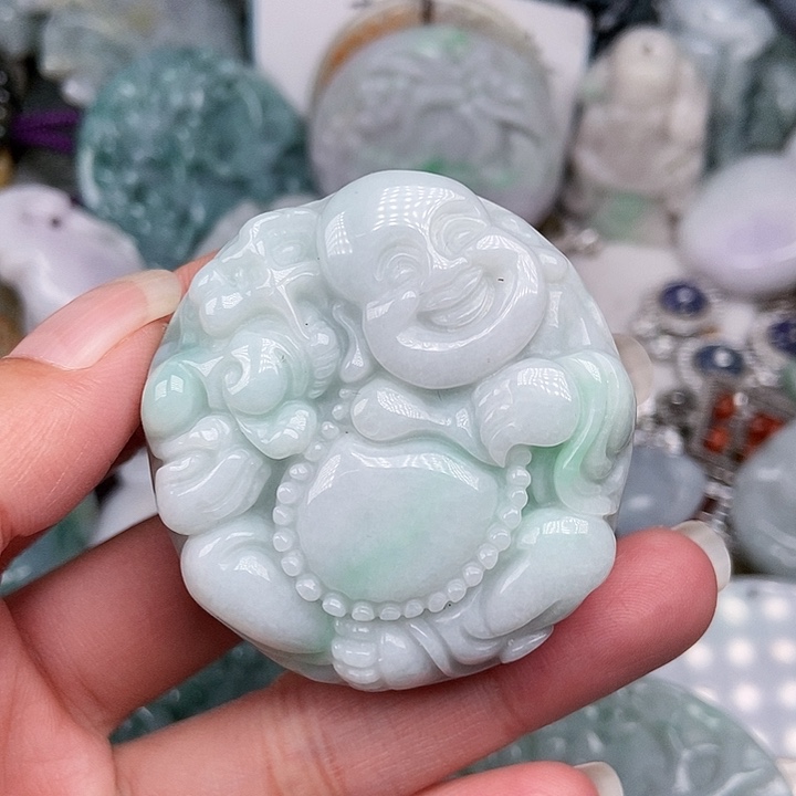 颈饰未镶嵌翡翠翡翠