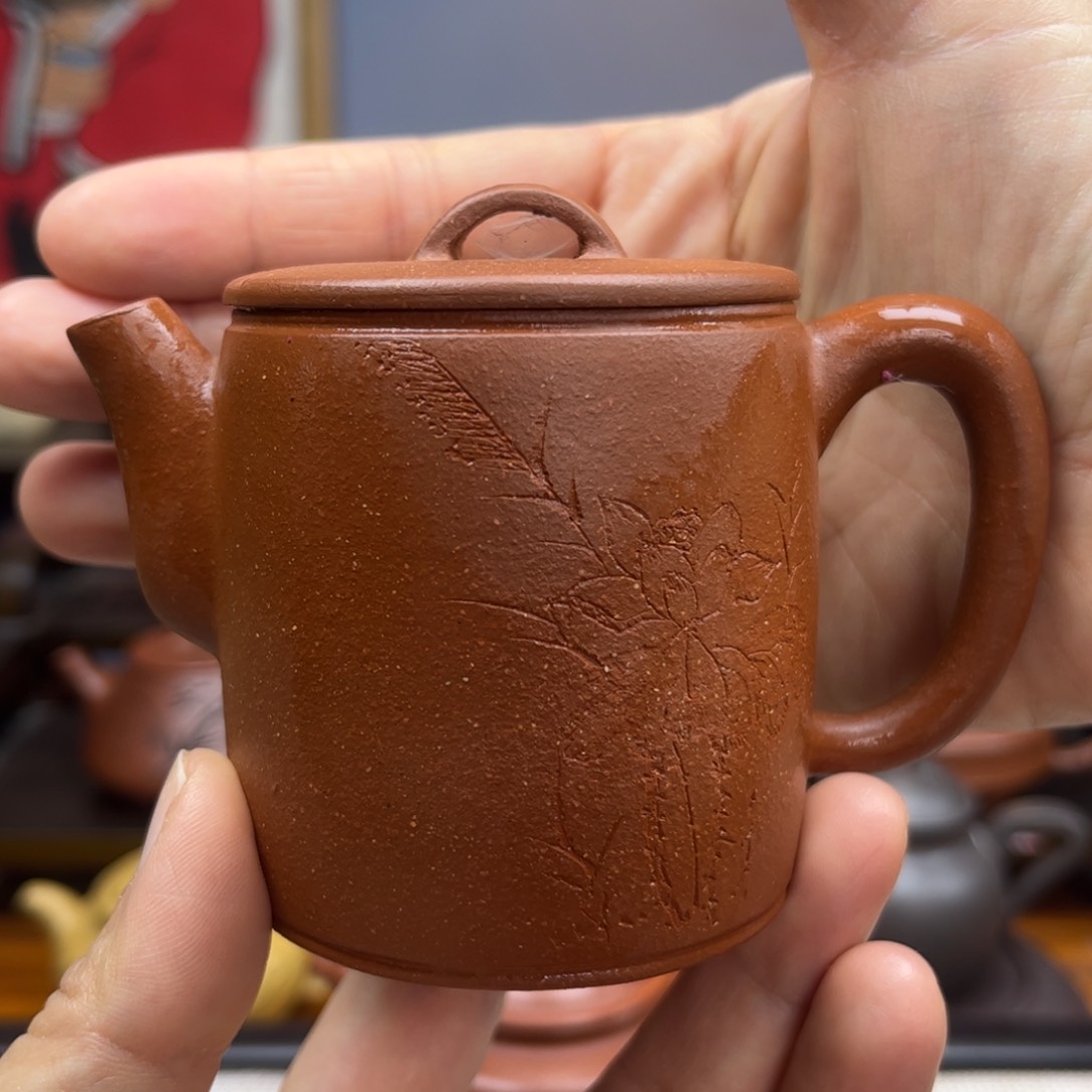 紫砂茶具半手工制作