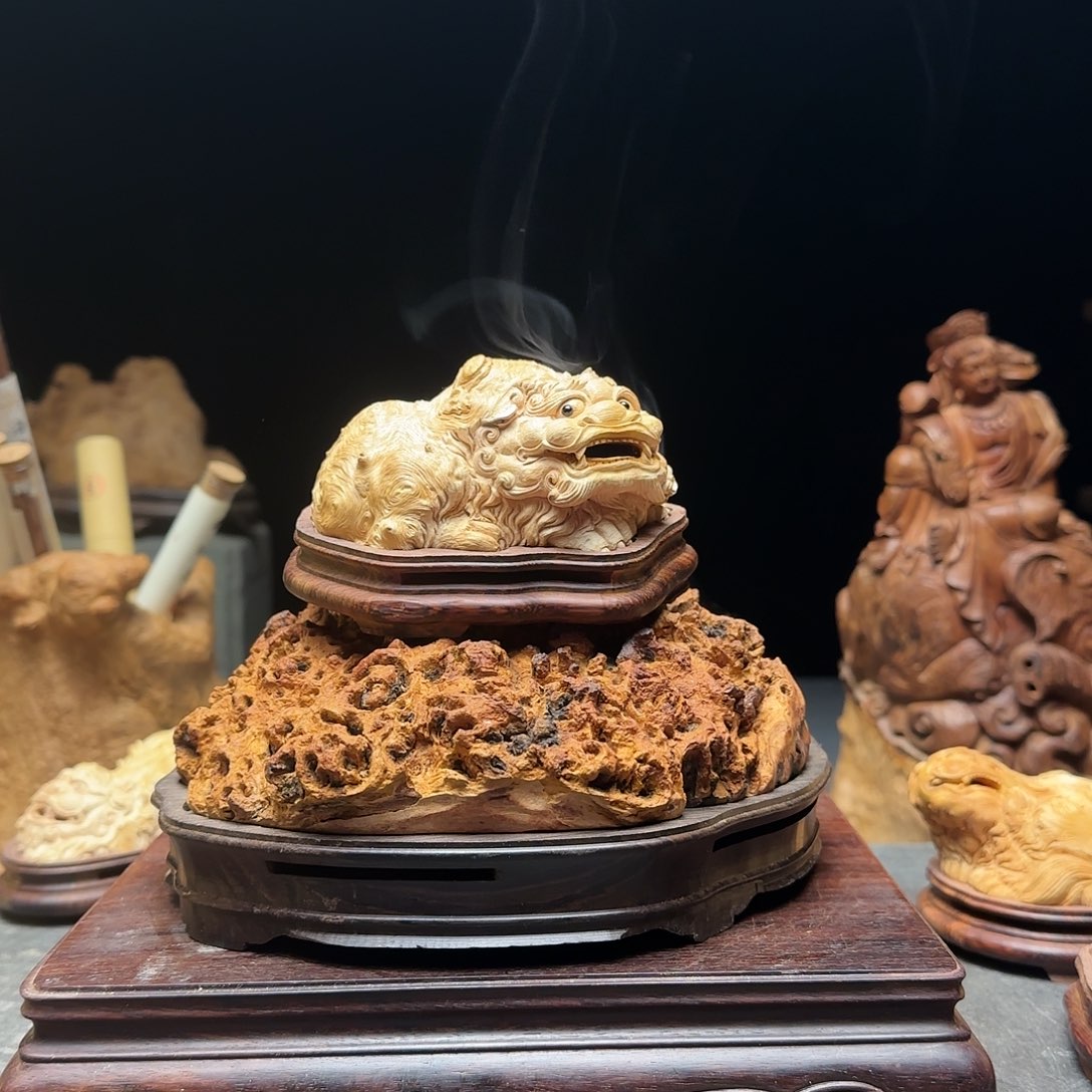 荔枝木一***墩荔枝树香炉香炉4567992