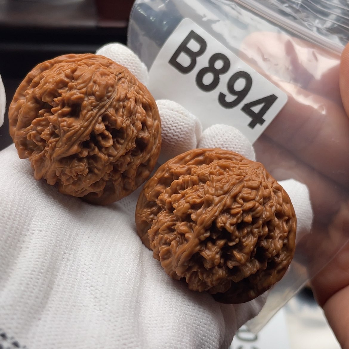 【闪购商品】文玩核桃吊坠B894球星42