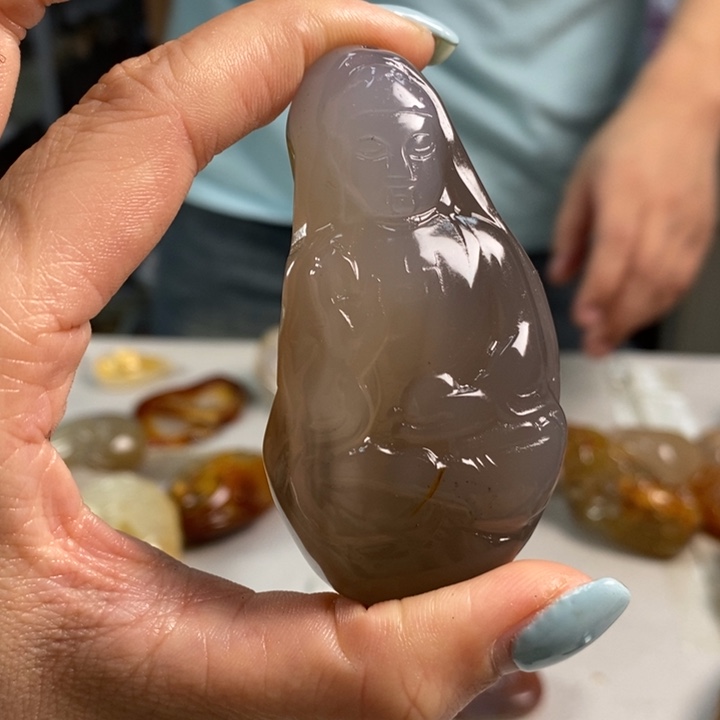 玛瑙/玉髓未镶嵌吊坠(不含链)