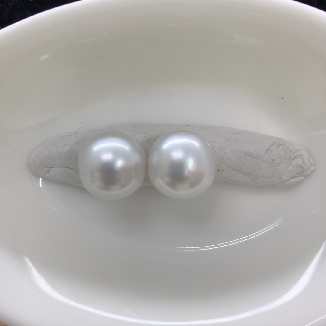 裸珠海水珍珠未镶嵌10-11mm梅