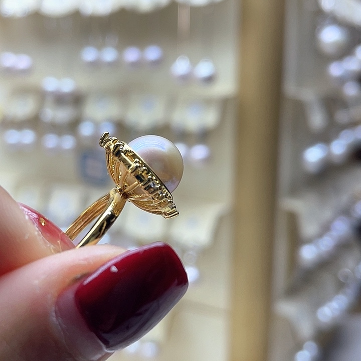 淡水珍珠戒指未镶嵌