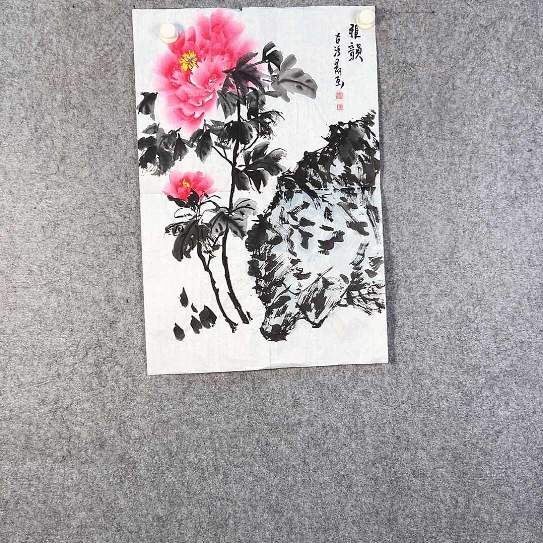 国画232 花鸟是真的好看笑起来