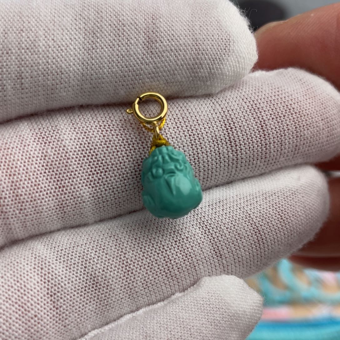 绿松石手链未镶嵌貔貅