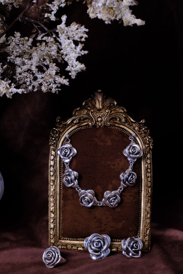 925银银制品 意大利vintage中古手链 925银