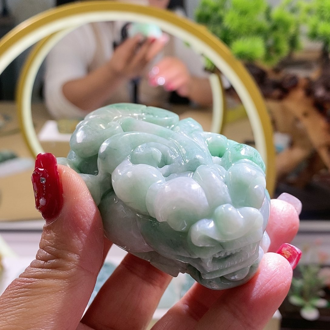 【闪购商品】翡翠颈饰未镶嵌貔貅