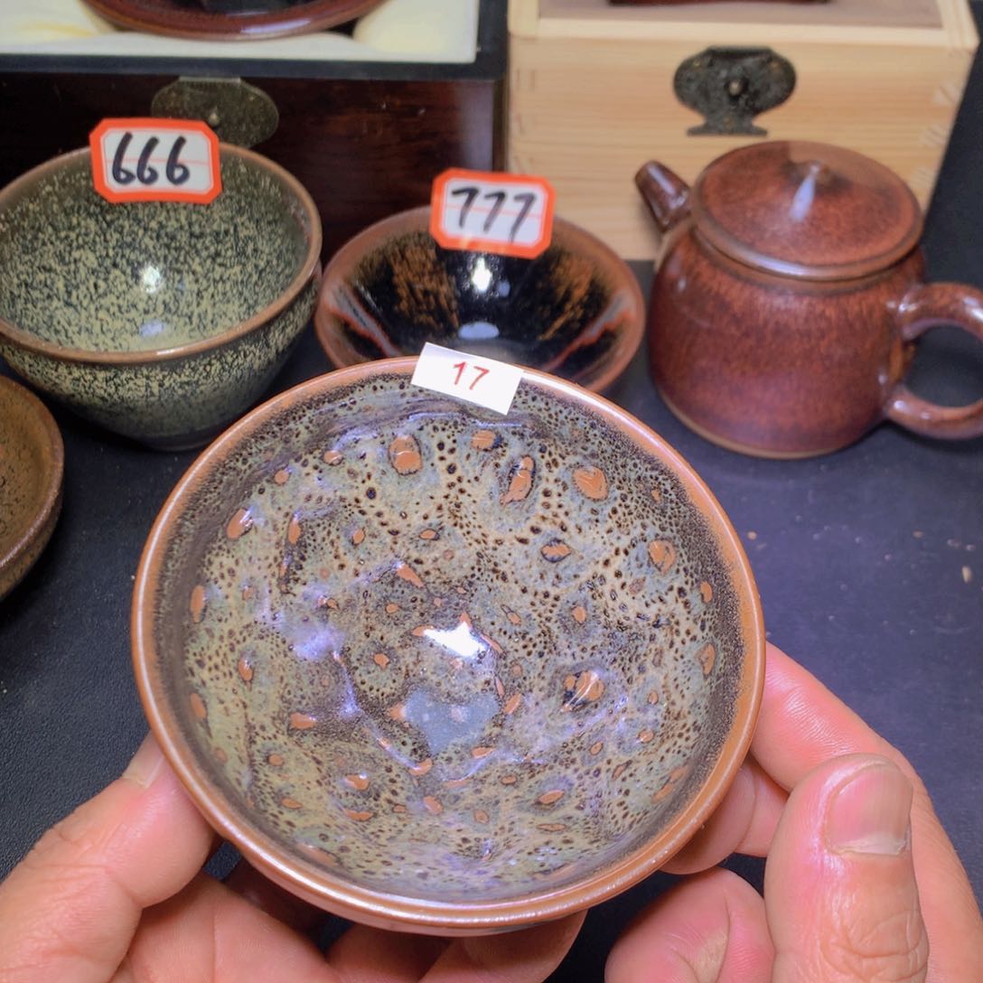 茶盏17 建盏主人杯客杯