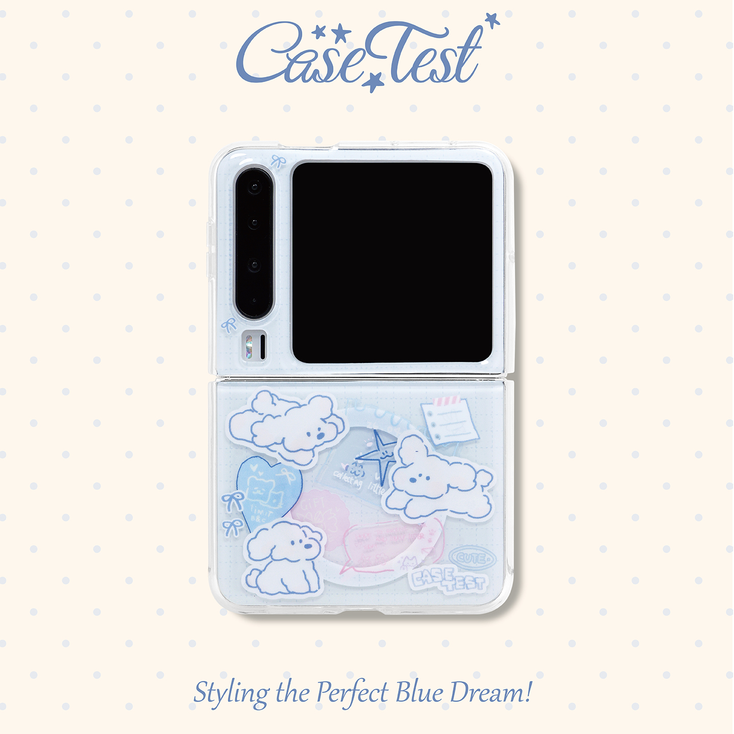 壳试验小狗手账双层适用华为PuraX手机壳可爱萌系磁吸典藏版折叠