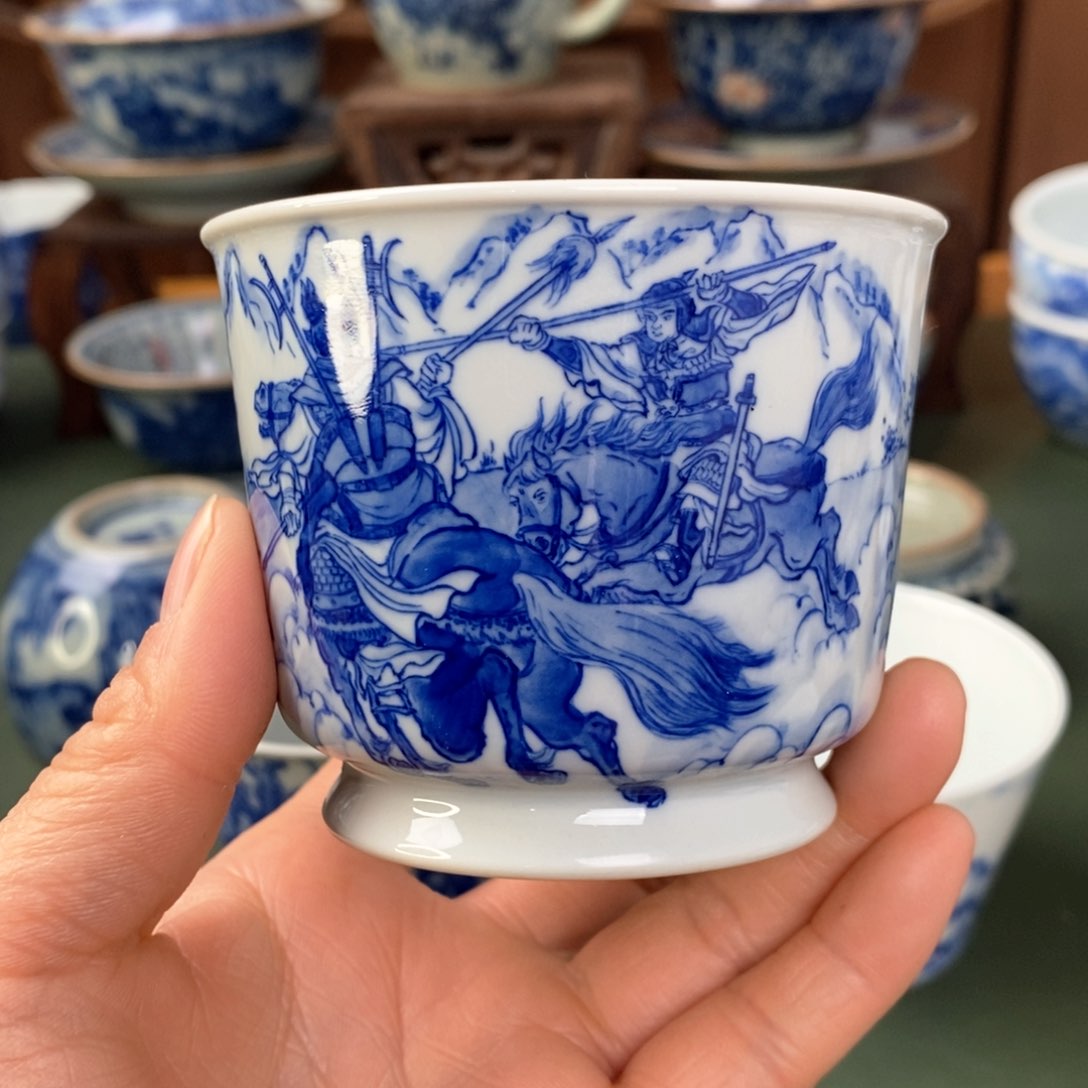 杯景德镇陶瓷手工手绘