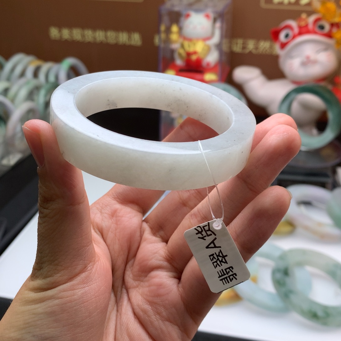 定制翡翠手镯未镶嵌冰***悦手镯