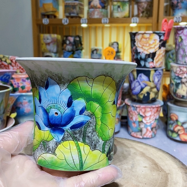景德镇艺术手绘作品