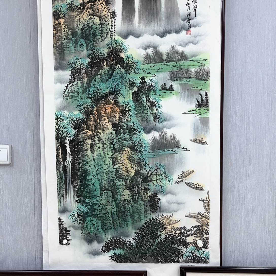 国画精品国画作品