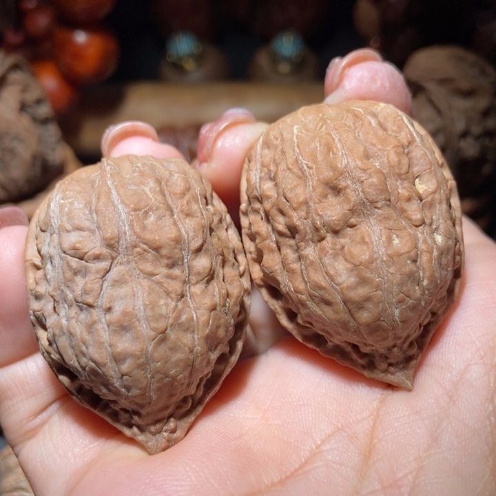 把件文玩核桃东北楸子小雪107