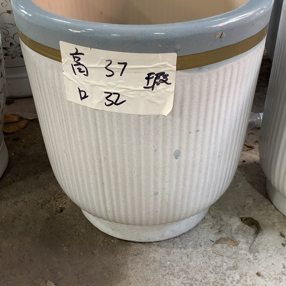高温陶瓷花盆微瑕
