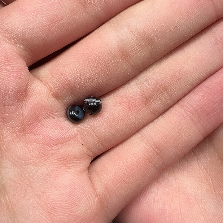 南***星玛瑙/玉髓未镶嵌珠宝半成品T010