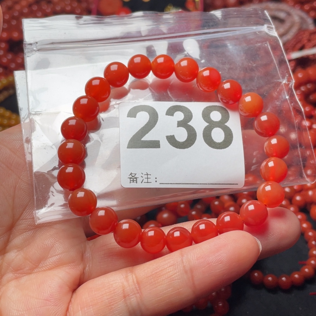 安***妮南红玛瑙未镶嵌手链